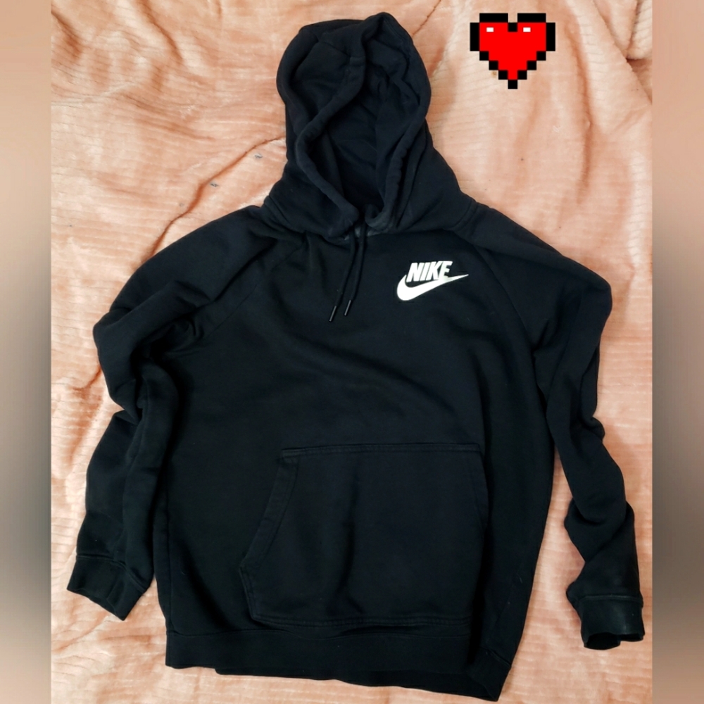 AUTHENTIC NIKE RALLY PULLOVER FLEECE HOODIE CI1192-010